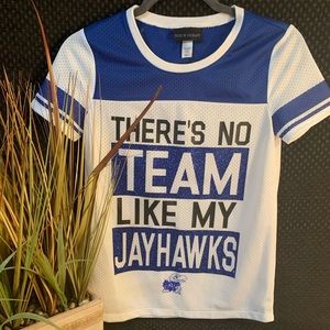 University of Kansas Collegiate Jayhawk Jersey Youth Size 12